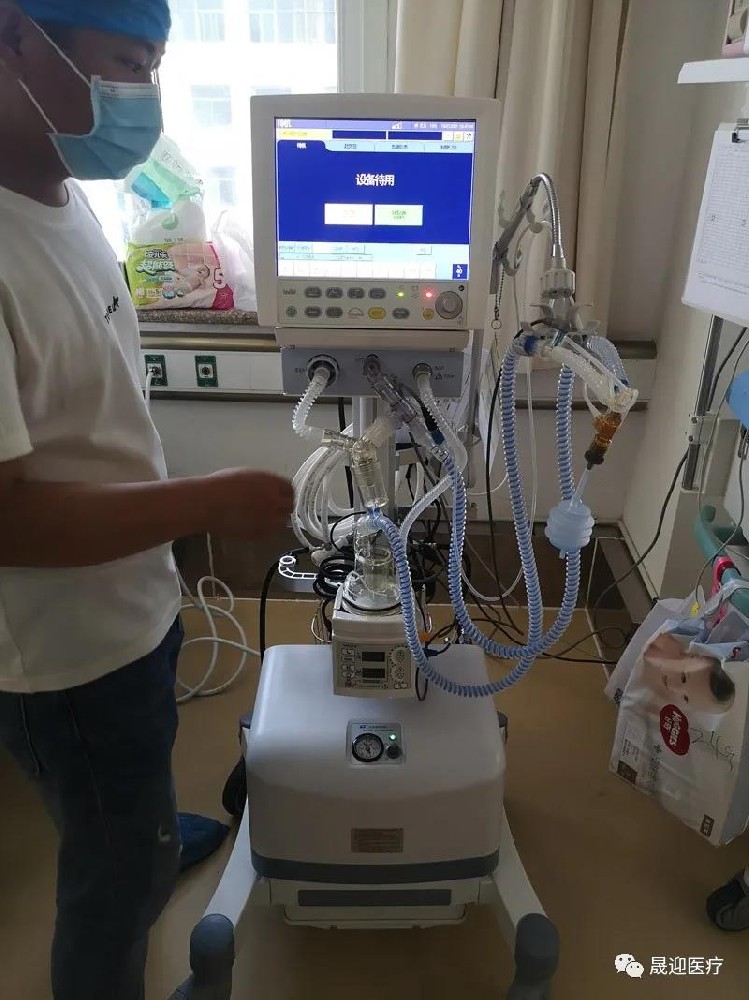 平原县第一人民医院安装德国海伦婴幼儿呼吸机